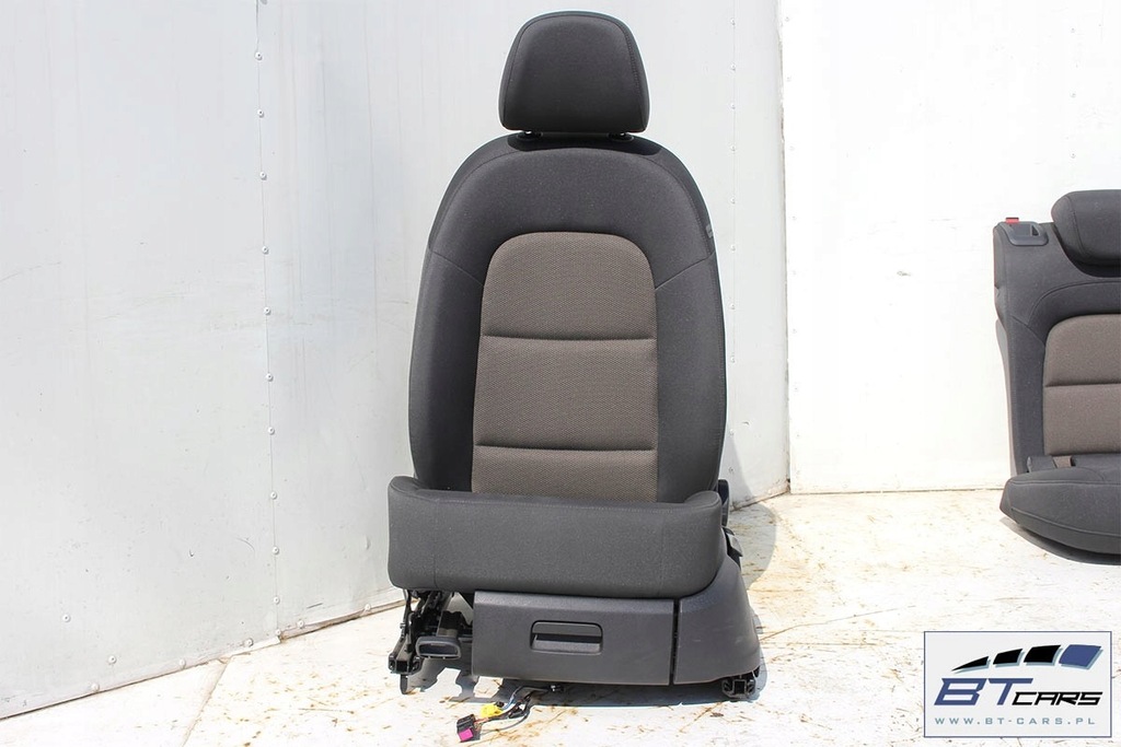 фото №6, Audi q3 сидіння комплект сидінь сидіння сидіння сидіння оббивка 8u велюр pr