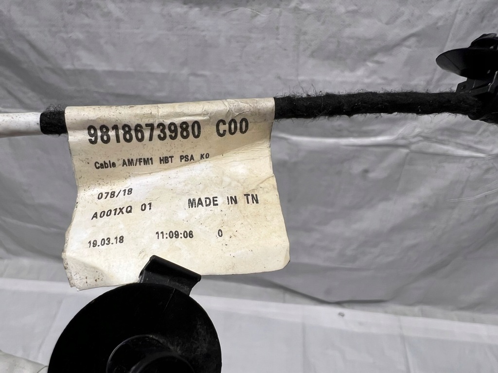 фото №2, Peugeot expert iii електропроводка радіо 9818673980