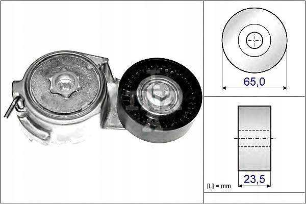 Натяжитель ремень palio panda stilo 1,1 1,2 1,4 01- Киев