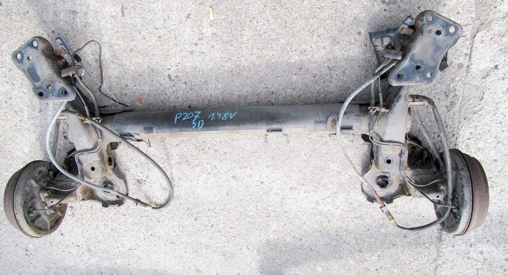 фото №1, Peugeot 207 1.4 hdi 3d балка підвіска задня