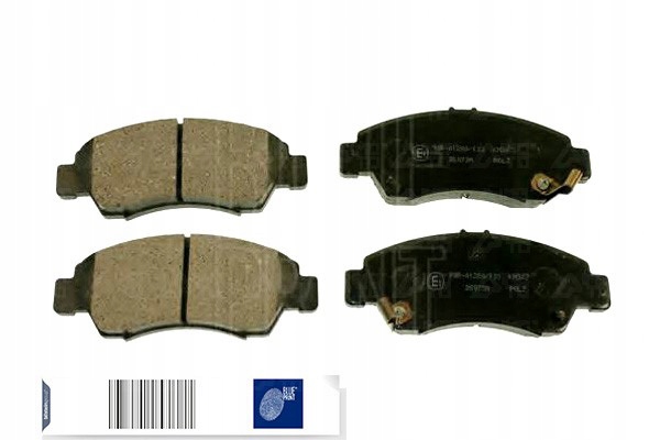 фото №1, Blue print тормозные колодки тормозные перед honda city civic
