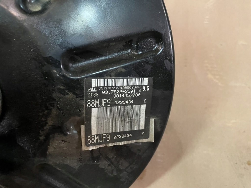 фото №6, Підсилювач гальм + насос гальмівна 9814457780 citroen c4 picasso ii 2 spacetourer