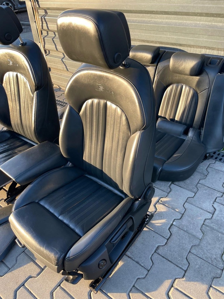 фото №6, Audi a6 c7 avant kombi s-line сиденья заднее сиденье кожа