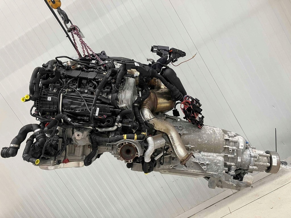 фото №1, Audi rs7 rs6 4g0 performance 605ps двигатель kompletny cwu + коробка передач rkf 70km