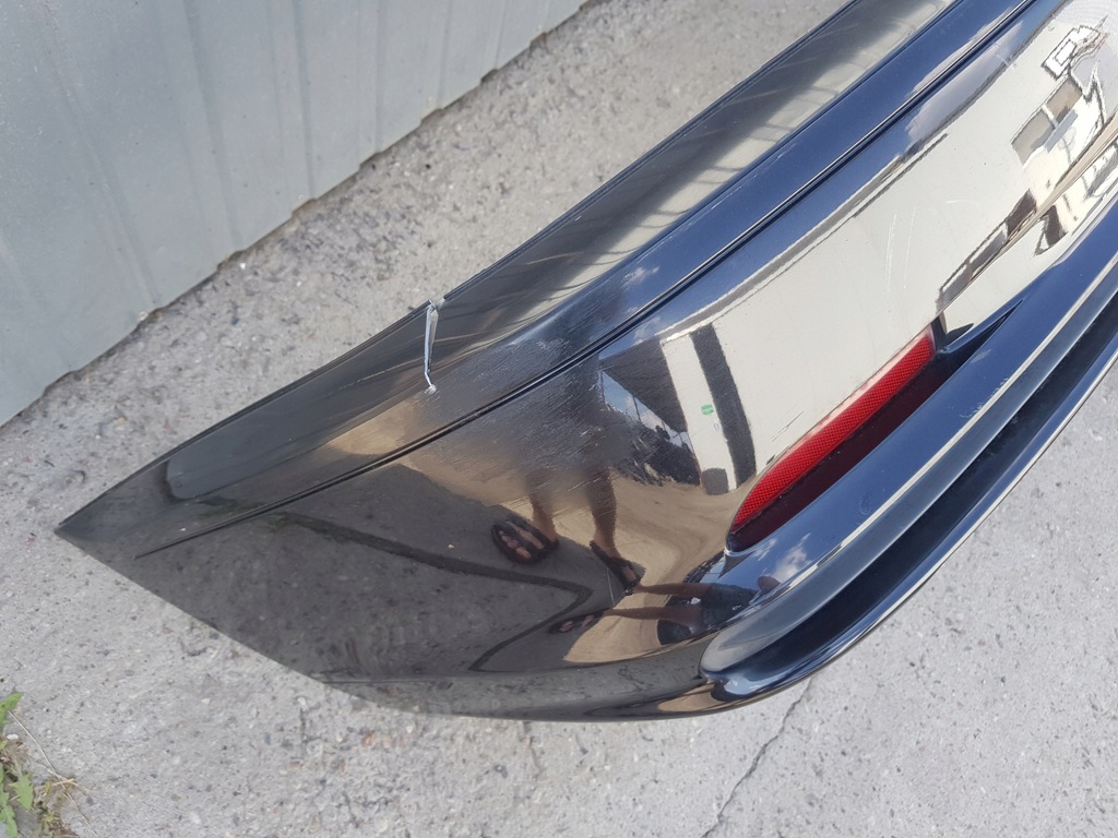 фото №8, Бампер задняя kompletny балка накладки cosmosschwarz bmw e46 coupe przedlift