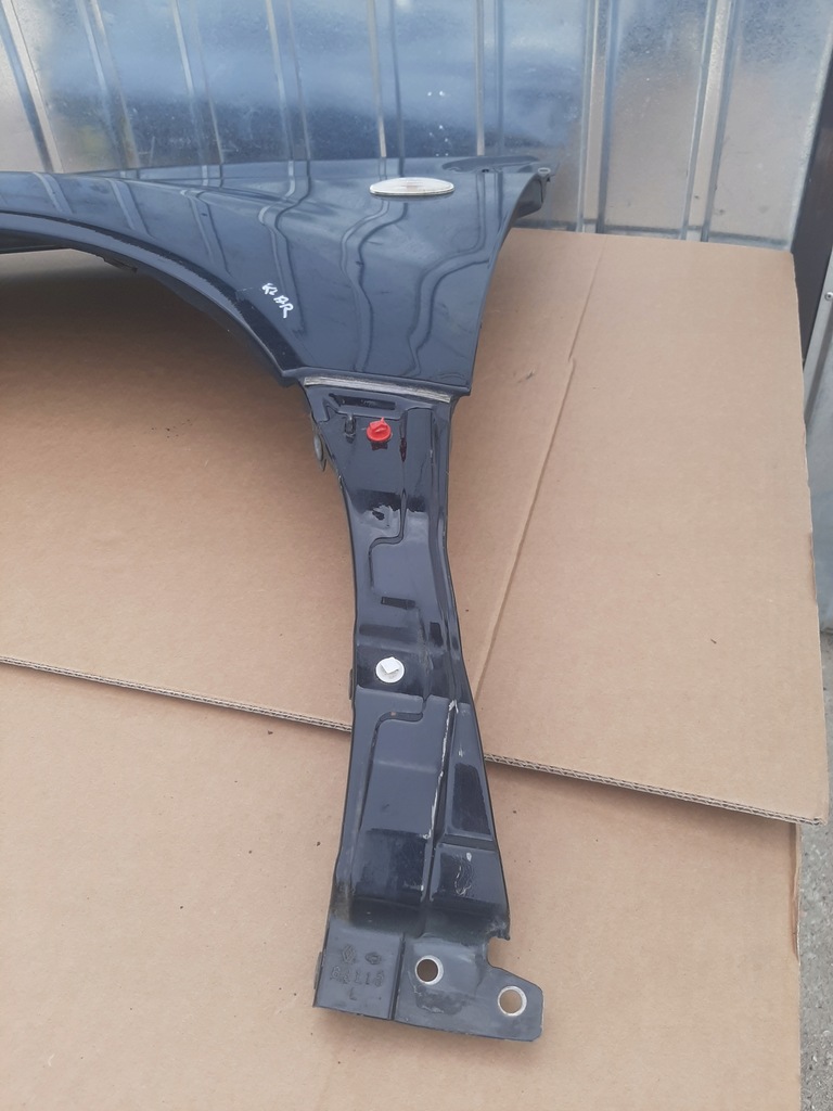 фото №13, Крила лівий перед renault koleos i lata 2007-2011 чорний