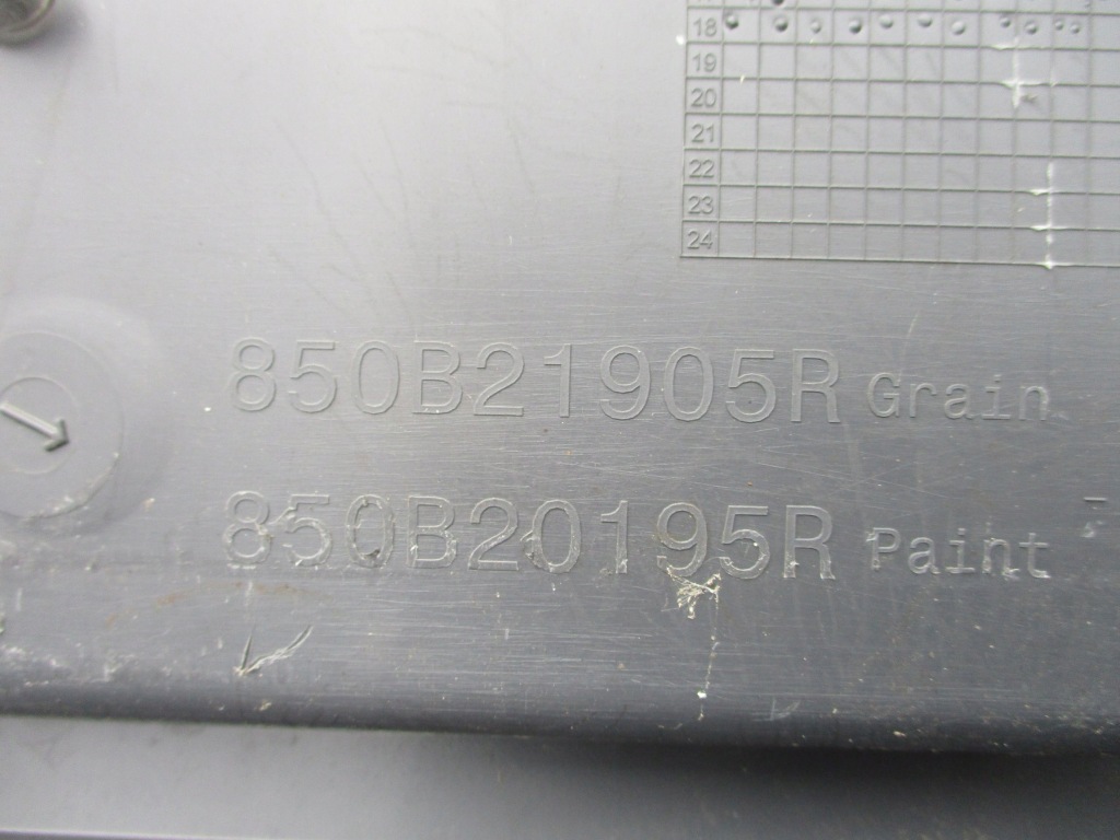 Спойлер накладка бампера задняя renault clio iv lift 850b20195r Оригинал