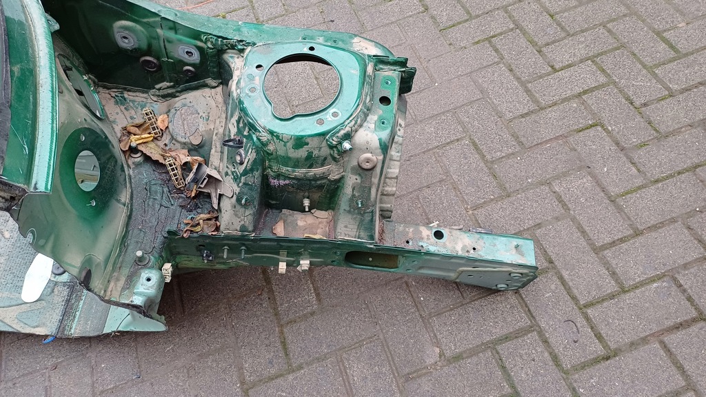 фото №5, Mini cooper f55 лонжерон левая блок двигателя подкрылок