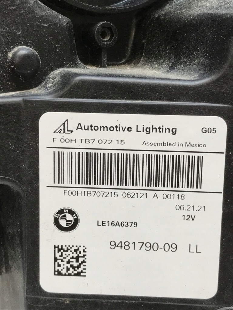 фото №12, Лампа правая laser bmw x5 g05 x6 g06 europa 9481790