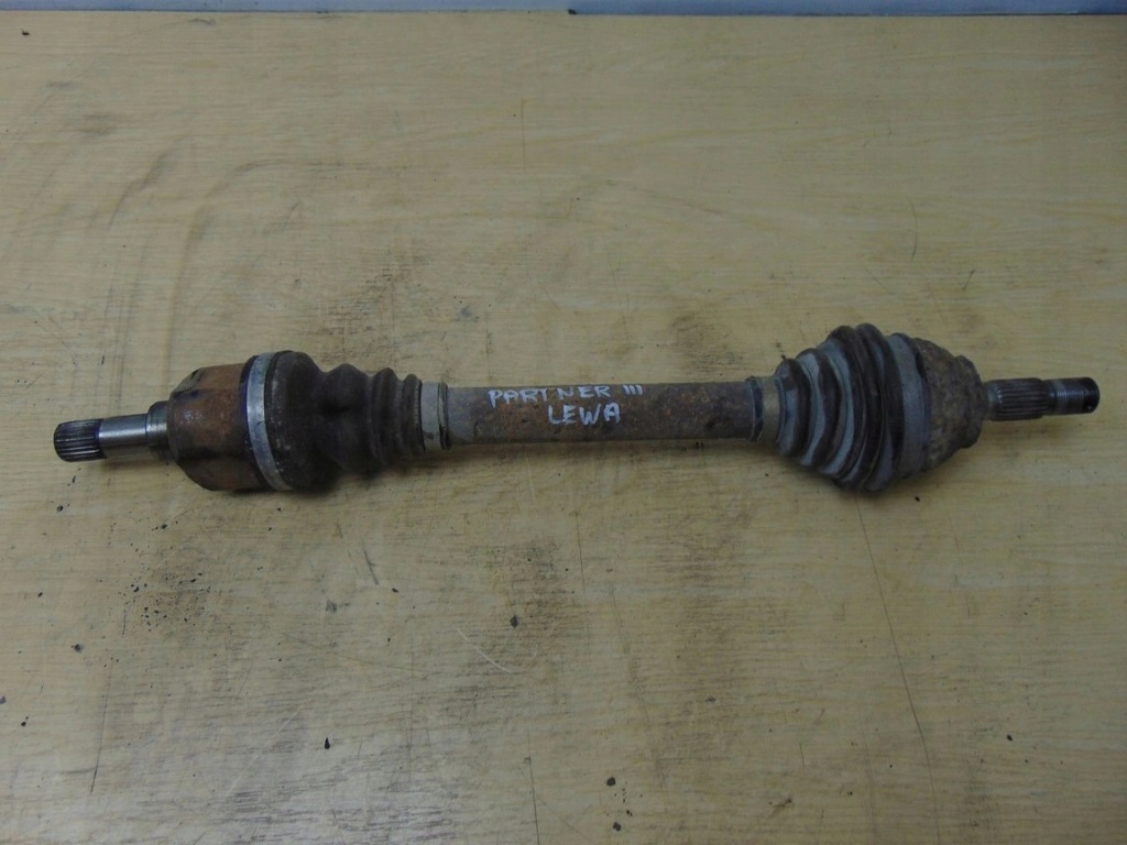 фото №4, Приводной вал левая перед partner berlingo iii 1.6 hdi