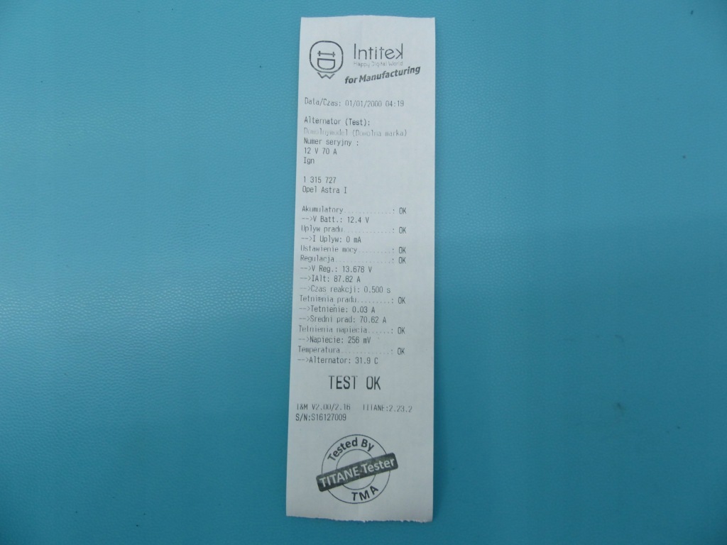 Test генератор opel astra 1 f 1.4 jedn Недорого