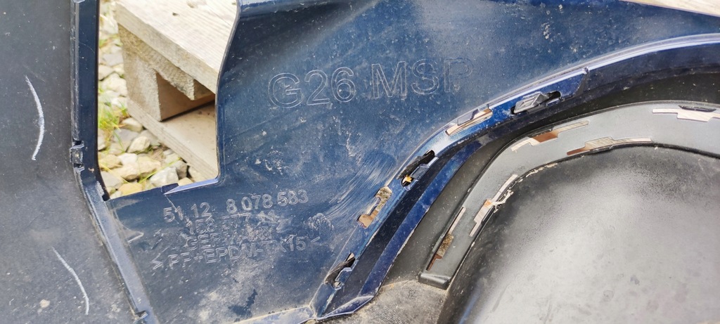 фото №12, Бампер задняя bmw 4 g26 m-pakiet