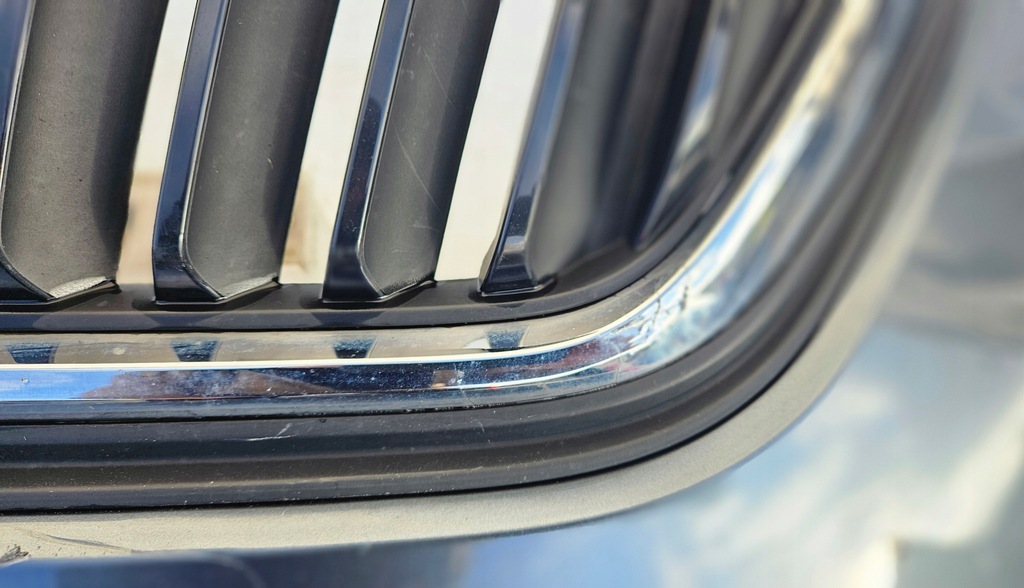 фото №11, Бампер skoda scala 657 19-21 перед решётка радиатора