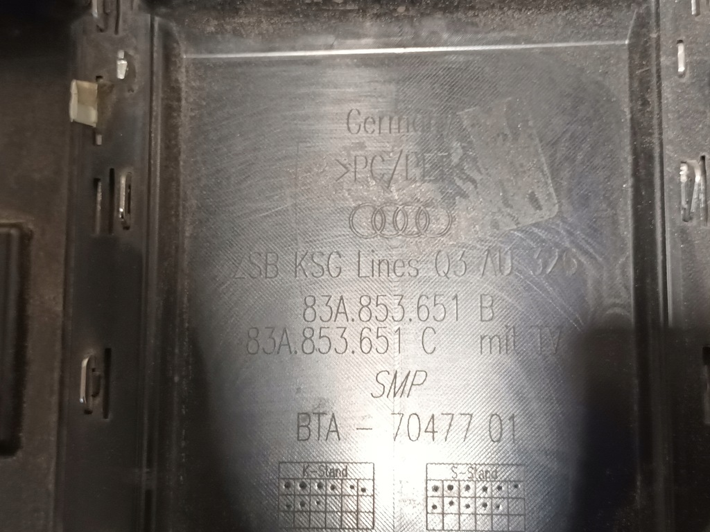 фото №11, Решётка радиатора audi q3 ii решётка радиатора 83a 2018 -