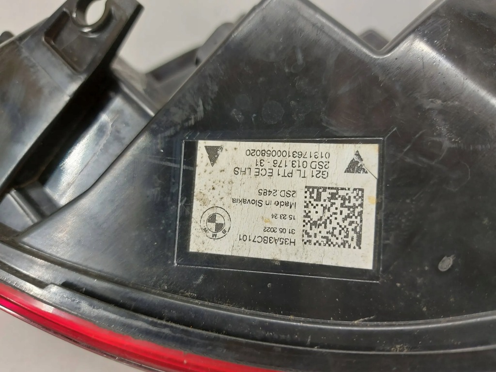 фото №9, Bmw 3 g20 g21 kombi led левая лампа задняя задняя