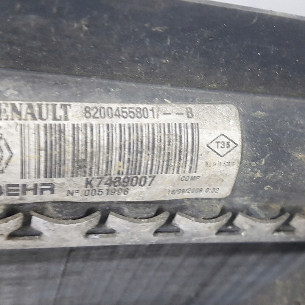 фото №4, Радиатор wody с вентилятор renault kangoo 2 8200455801