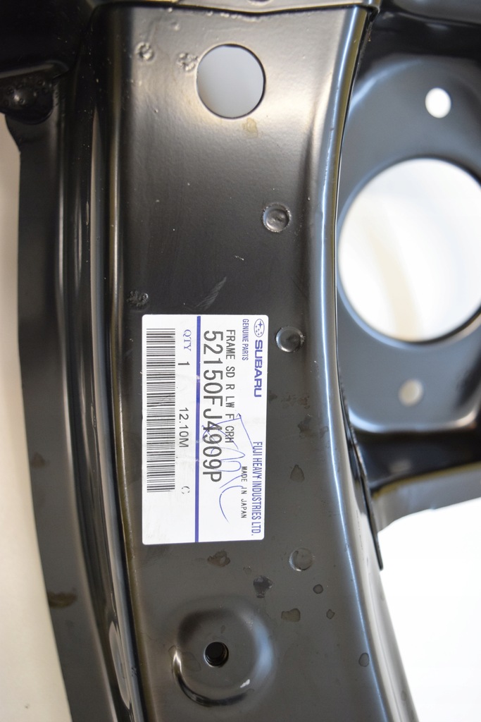 фото №13, Subaru forester iv 4 pas задний поддон лонжерон