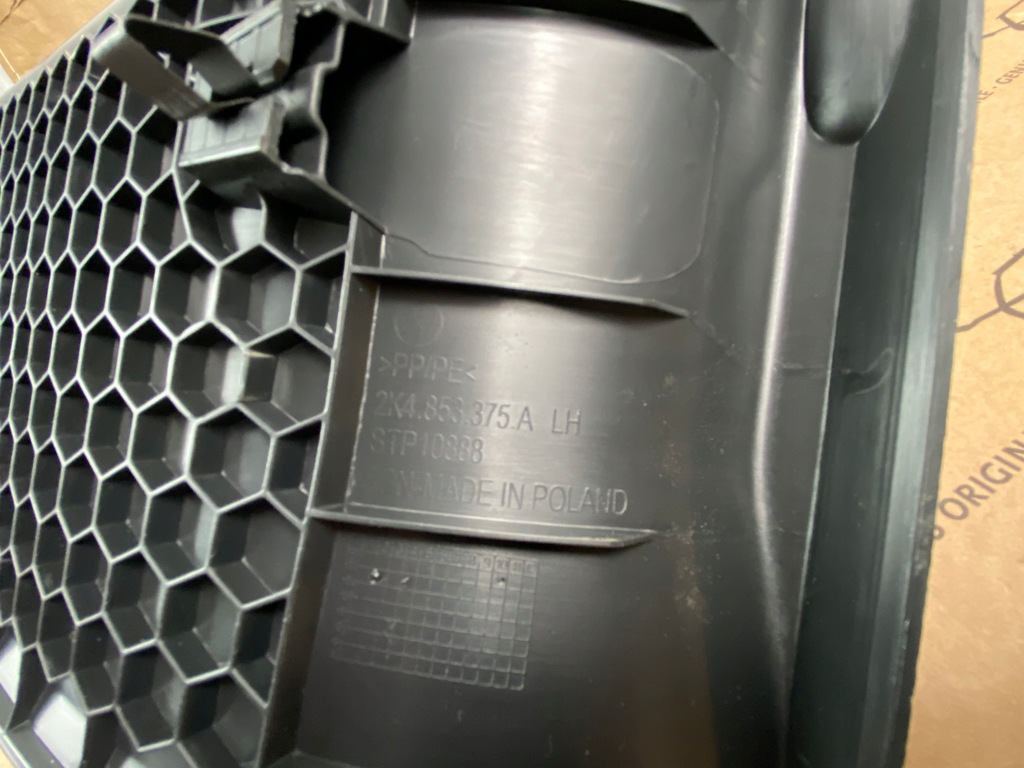 фото №7, Gd vw caddy v 2k7 накладка поріг ліва 2k4853375a оригінальна