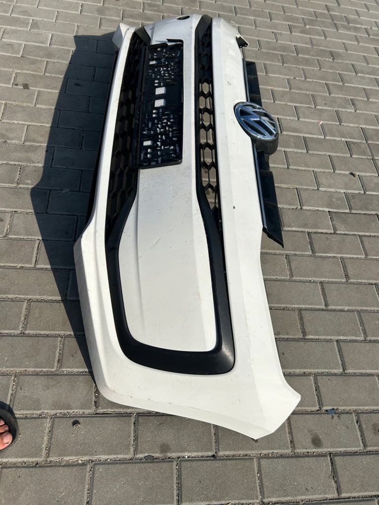 фото №6, Vw up lift 17- бампер передній kompletny решітка радіатора