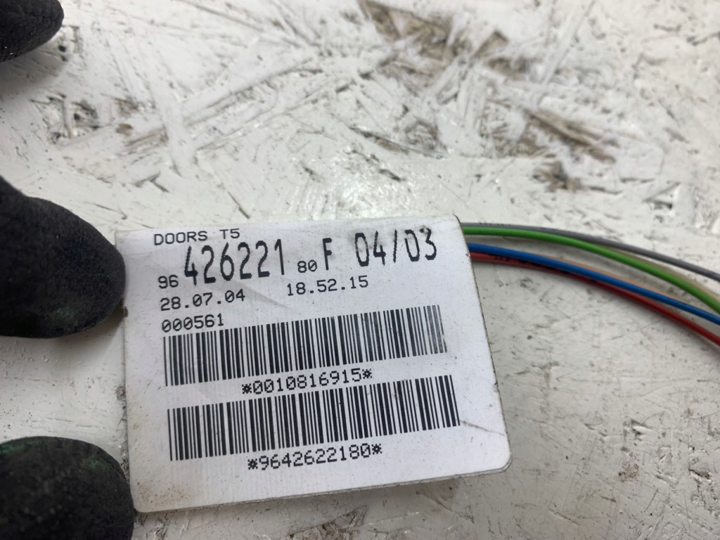 фото №9, Peugeot 307 моторчик скло лівий перед 9634457580