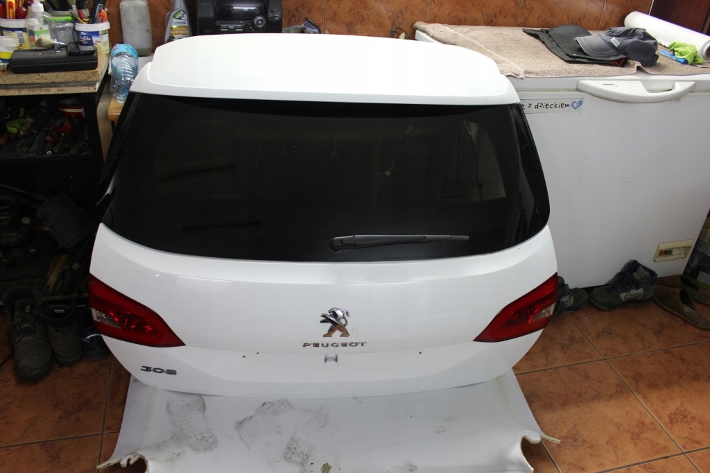фото №1, Peugeot 308 t9 кришка багажника задня sw. комплектна ewpb оригінал