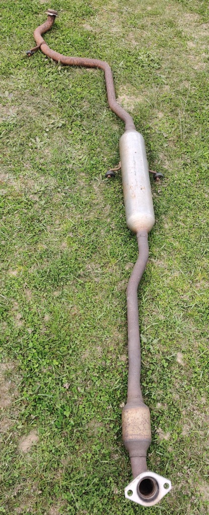 Купить Труба гаситель выхлоп катализатор yaris 2 1.3 2sz