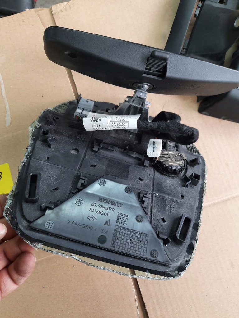 фото №7, Clio v 1.5 dci зеркало корпус кронштейн датчик