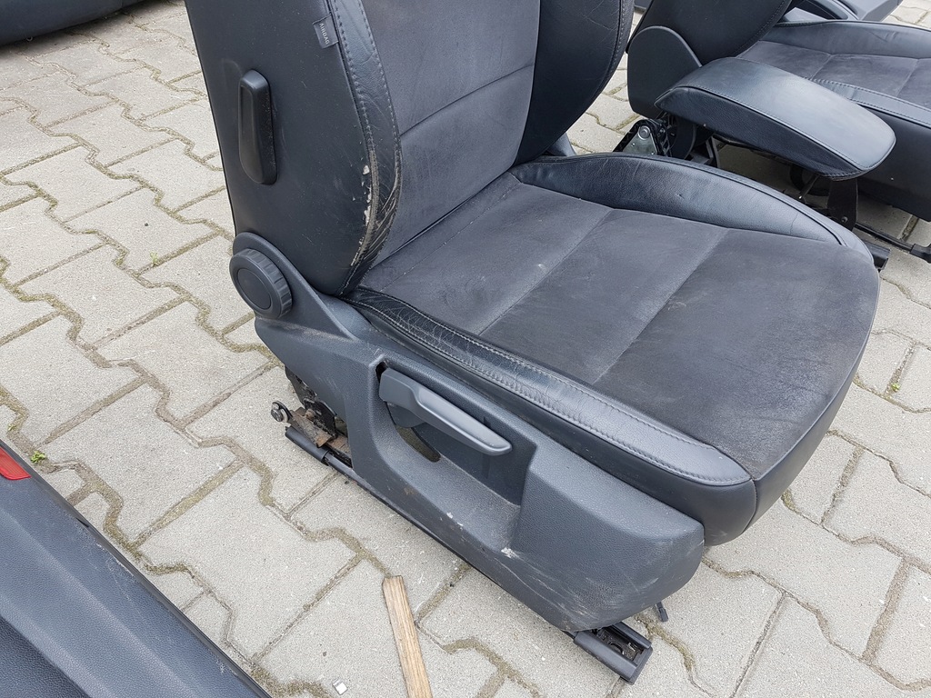 фото №9, Skoda superb ii 08r- sedan сиденья заднее сиденье alcantara