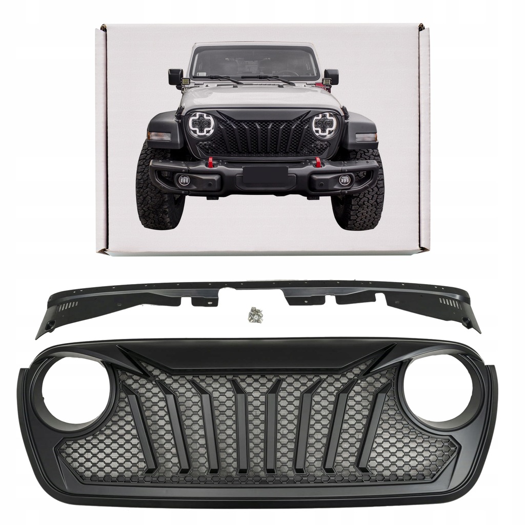 фото №1, Jeep wrangler jl 2018+ решітка радіатора inferno