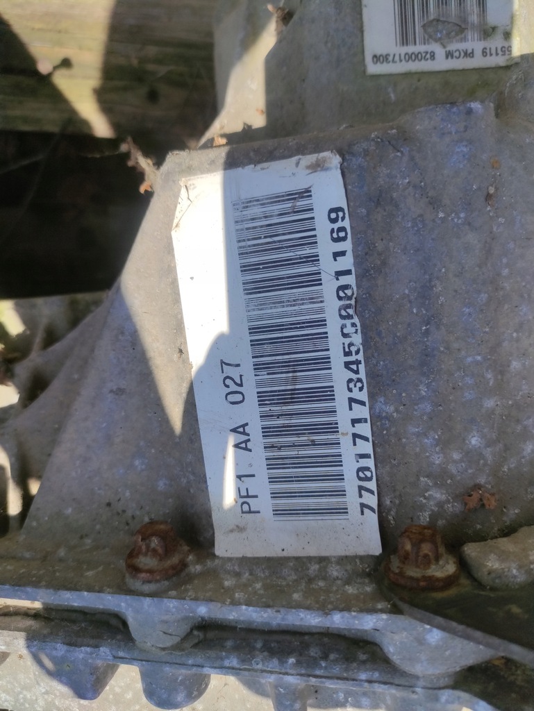 фото №1, Коробка передач передач opel movano pf1aa027