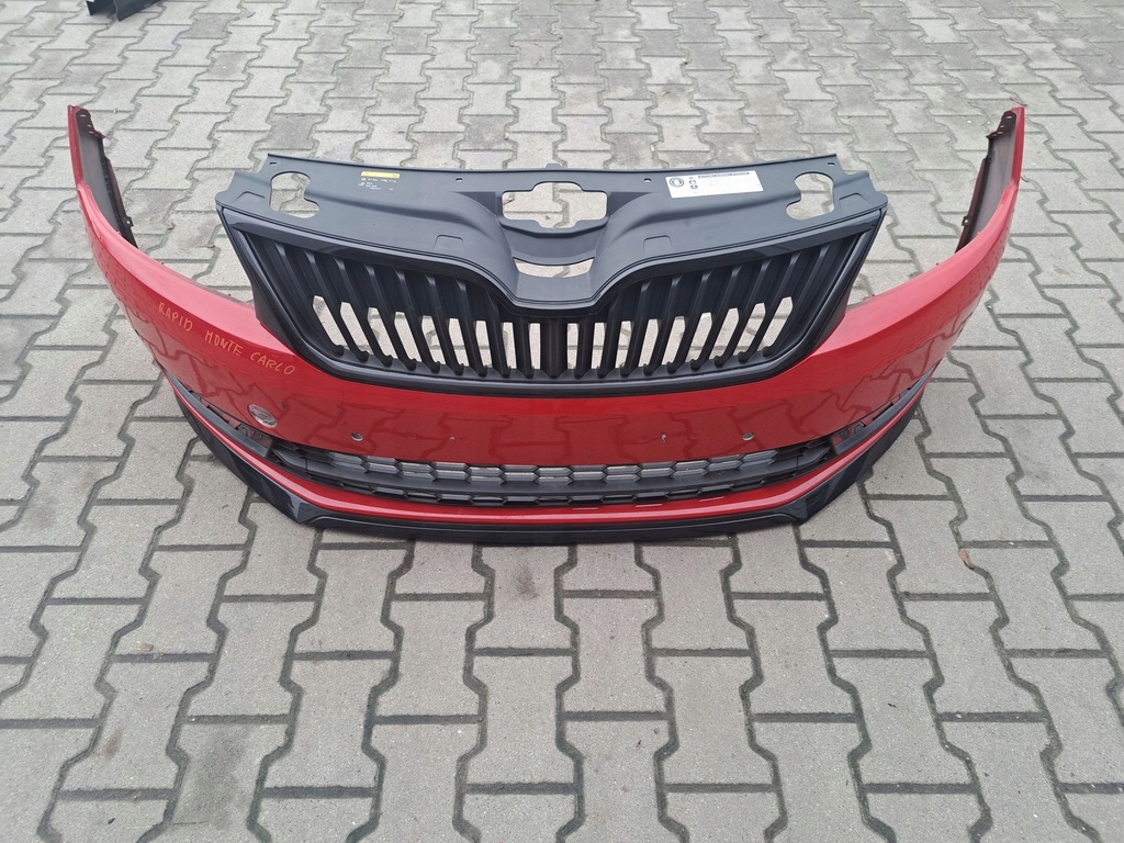 фото №4, Бампер передний skoda rapid monte carlo