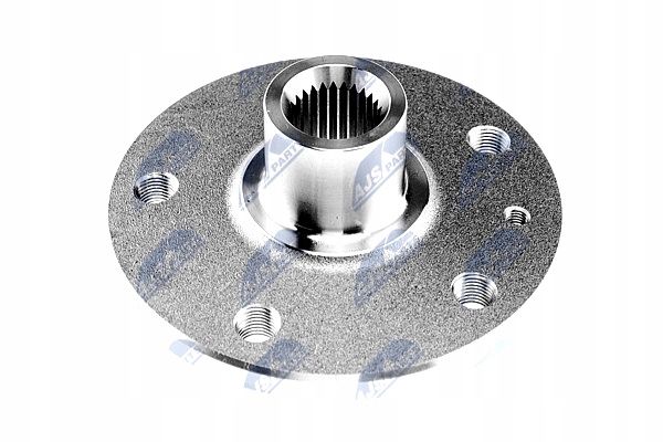 фото №4, Ступиця колеса перед bez підшипник opel vivaro 01- renault trafic 01-