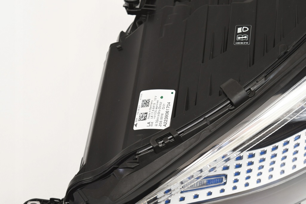 фото №10, Mercedes s klasa w223 лампы передние digital light