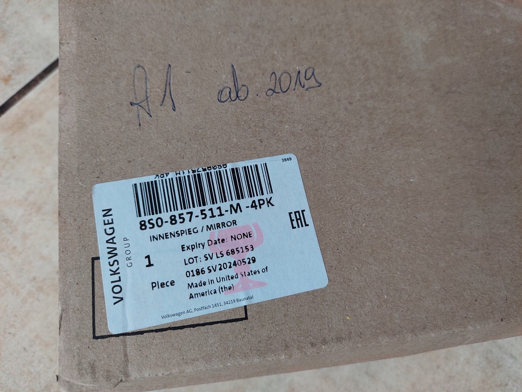 фото №11, Зеркало внутреннее - audi a1 ii - 2019 - audi a3 8v - audi q3