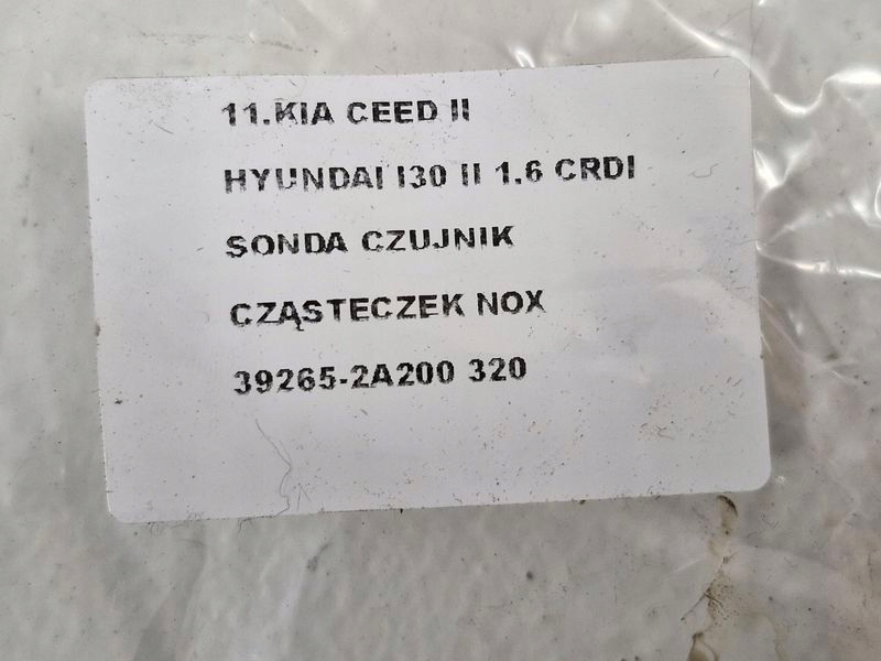 фото №6, Kia ceed 2 ii i30 2 ii 1.6 crdi датчик частиц твердых nox 39265-2a200