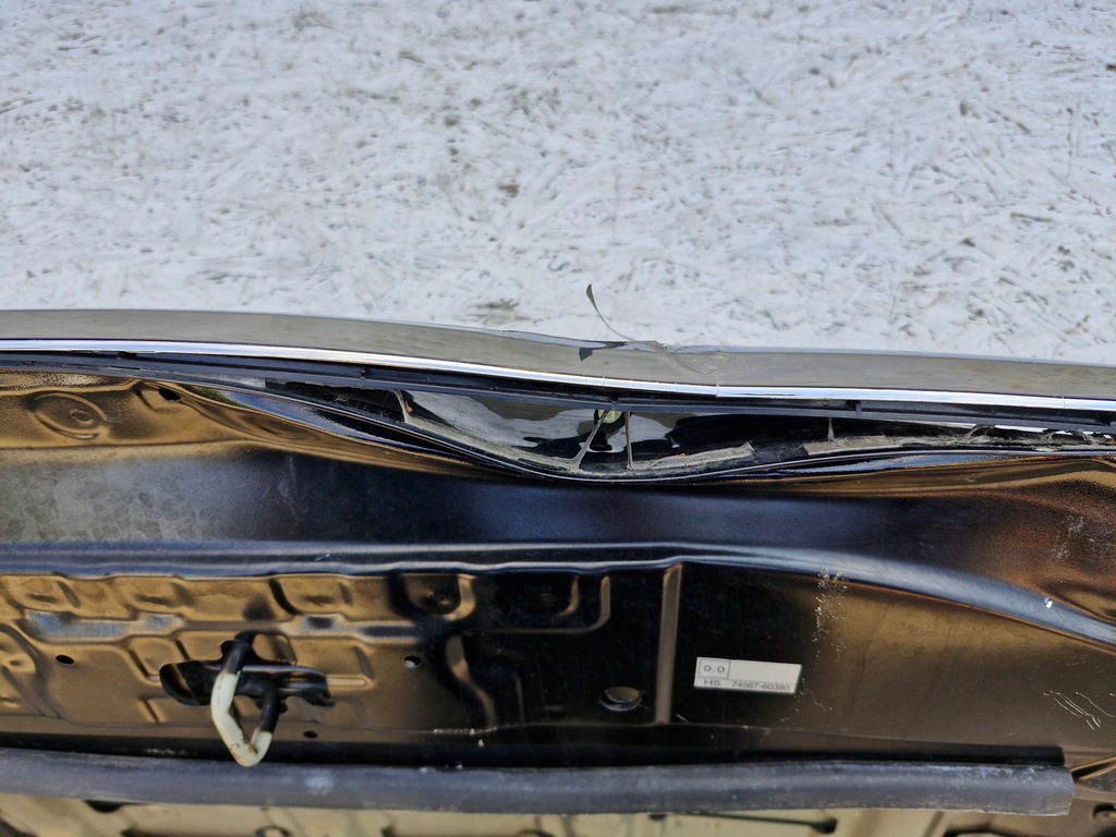 фото №9, Toyota hilux 8 viii 2015- капот кришка двигуна