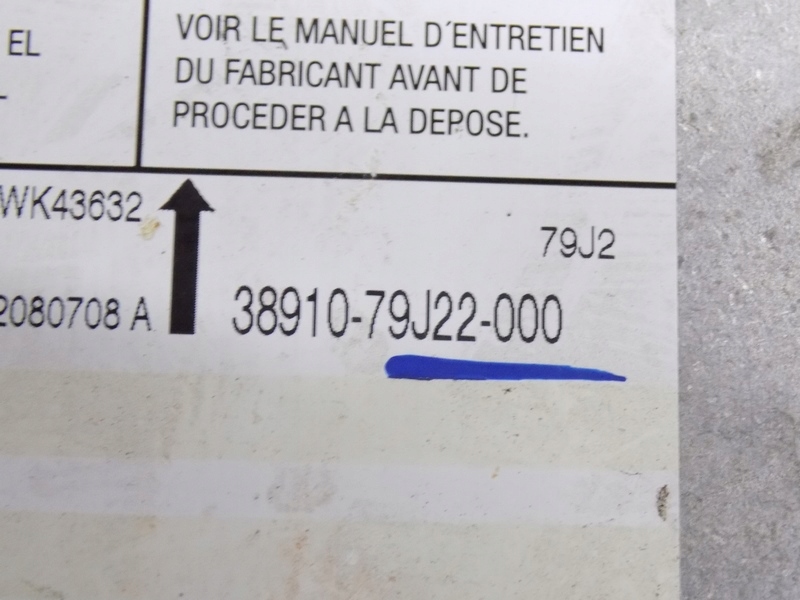 фото №13, Suzuki sx-4 sx4 09 модуль подушок 38910-79j22