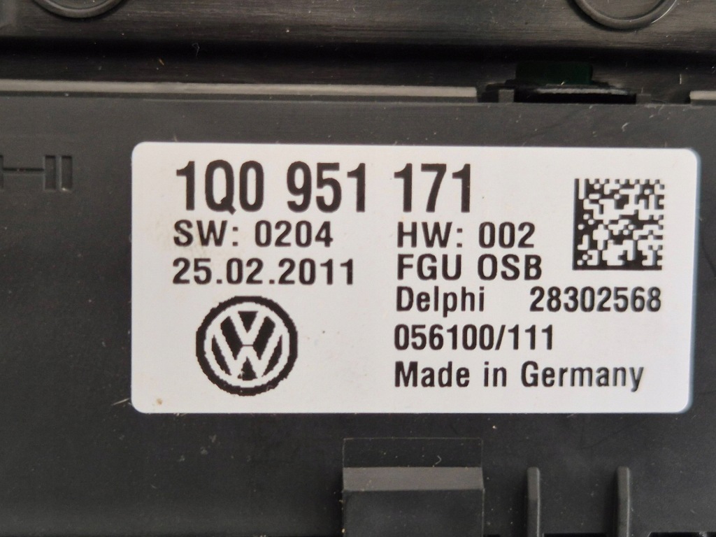 Vw eos 2 рестайлинг  защита крыша лампа датчик 1q0867390 1q0951171 Оригинал