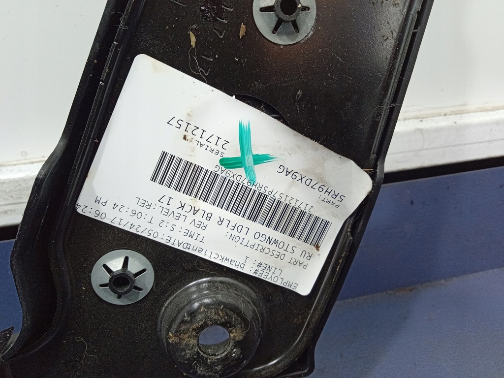 фото №6, Chrysler pacifica ii 16- каркас покриття підлога 5rh97dx9ag