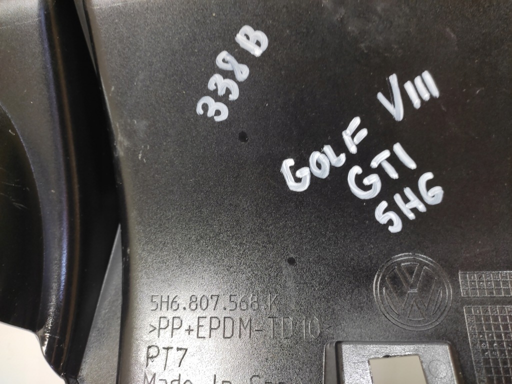 Vw golf viii gti hb спойлер бампера задній 5h6 2020- Ціна