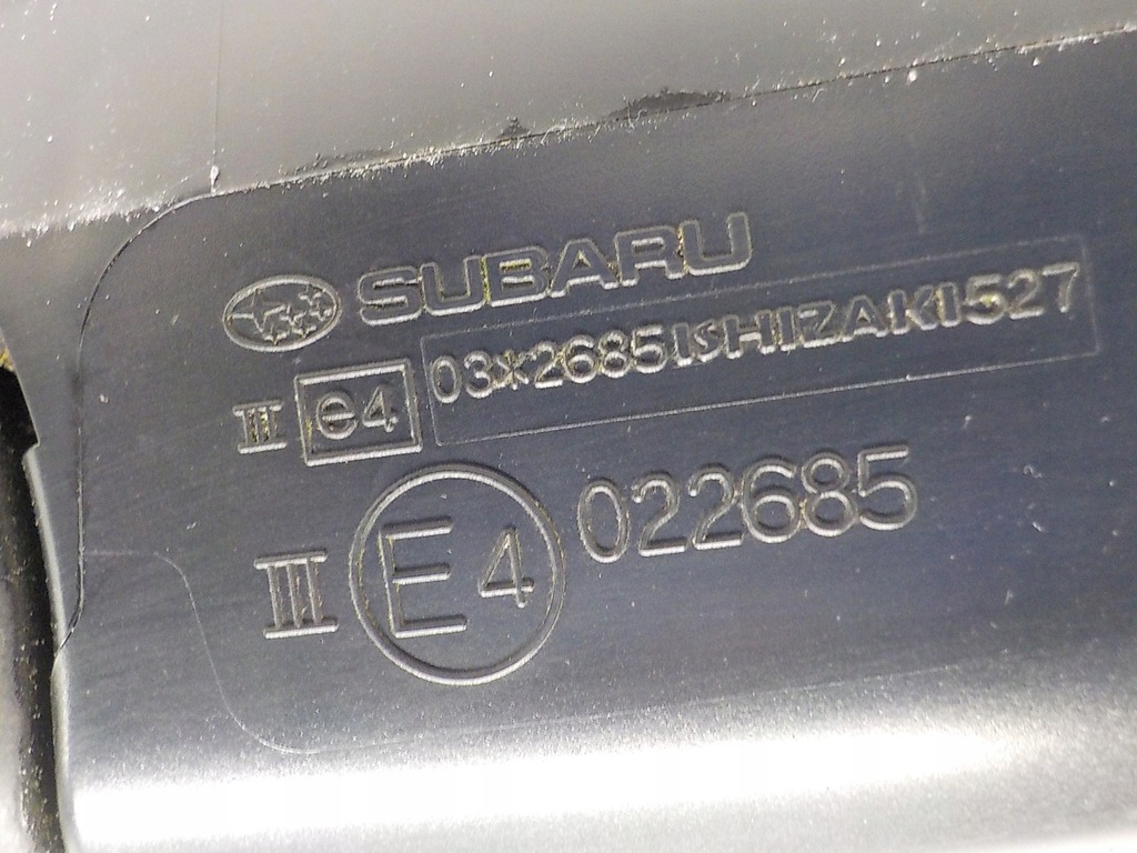 фото №8, H6 subaru impreza iii gh зеркало правое 7 pin