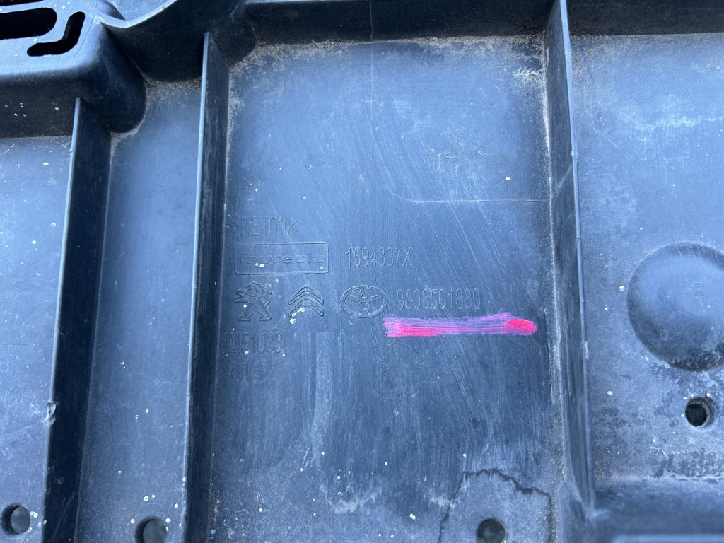 фото №9, Пол плита pod бампер двигатель перед jumpy expert proace 16- 9808501880