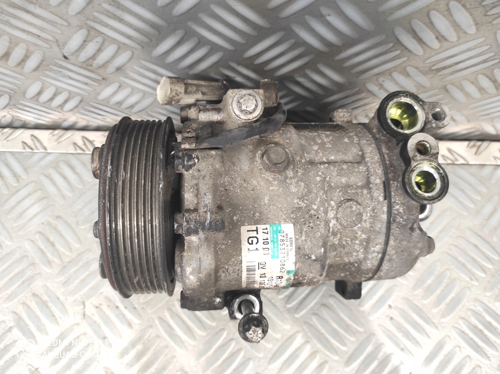 фото №12, Компрессор компрессор кондиционера sanden 13106850 tg1 opel corsa c 1.3 cdti