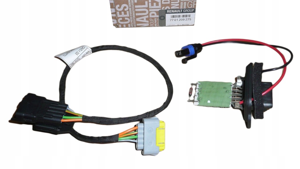 фото №1, Резистор вентилятор renault trafic ii 7701209275 оригінал