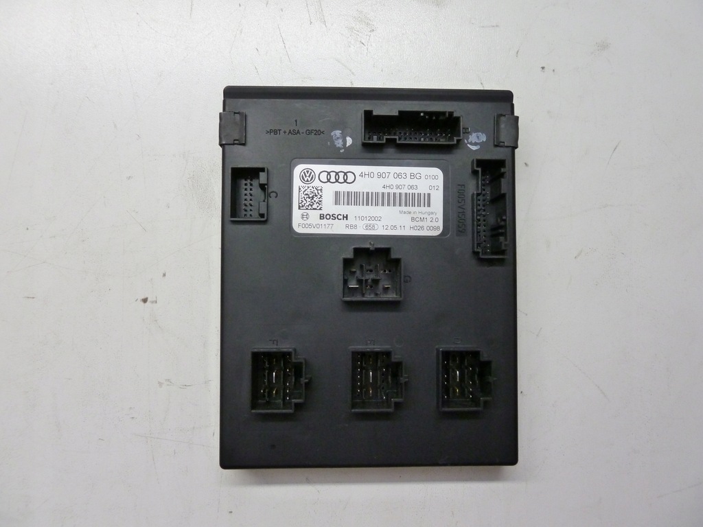 фото №1, Audi a6 c7 a7 bcm1 блок управления бортовой сетью 4h0907063bg full led