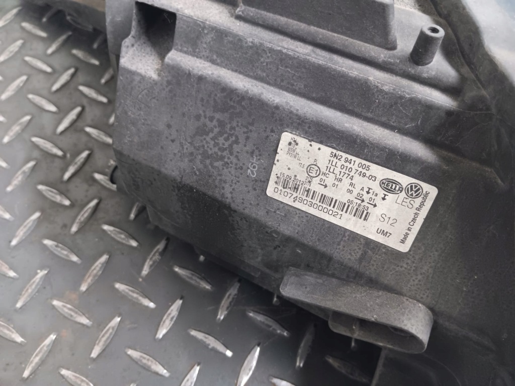 фото №10, Лампа перед vw tiguan i 5n 5n0 lift uk 5n2941005b 5n2941006b