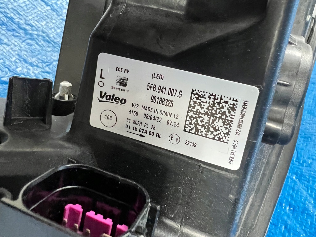 фото №5, Seat leon iv 4 ліва лампа full led