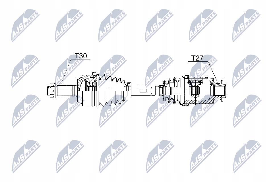 фото №2, Npw-hd-062 nty привідний вал привідна honda cr-v 2.0,2.4 2