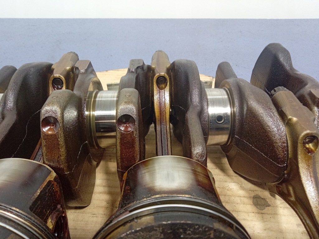 фото №9, Toyota rav4 iii xa30 2.0 vvti 1az-fe wał колінчастий поршні