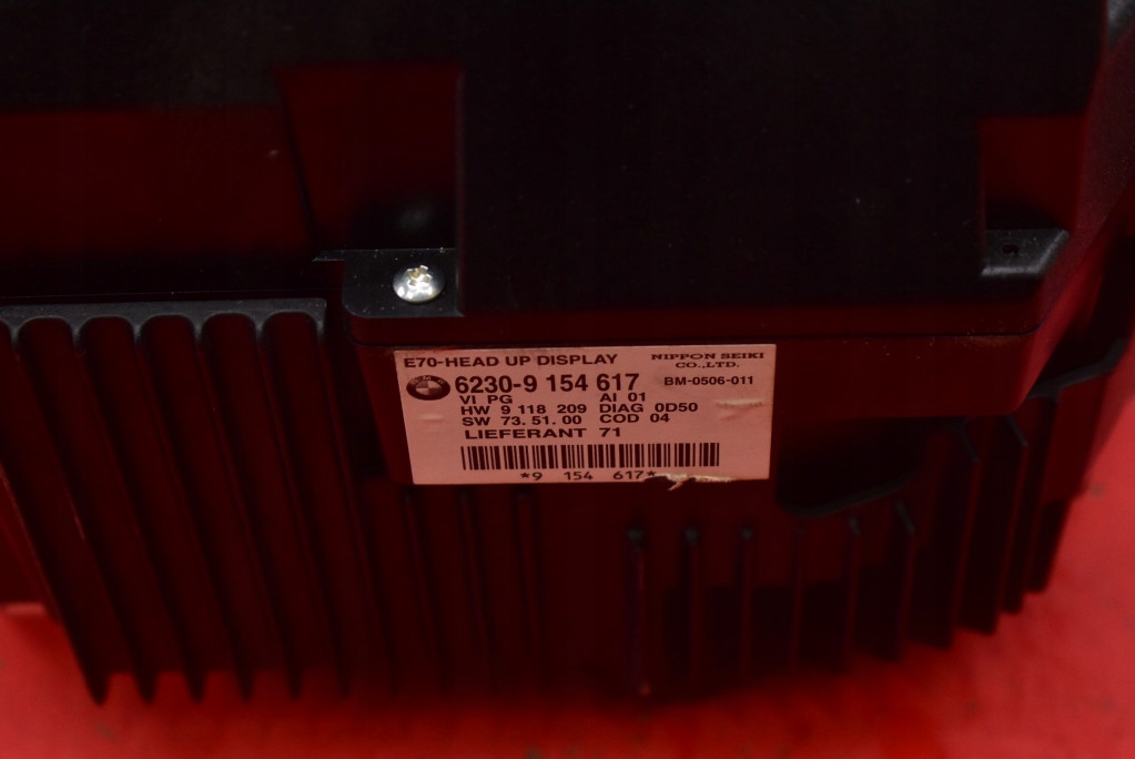 фото №7, Дисплей head up 6230-9154617 bmw x5 e70 06-10